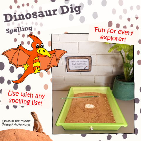 Dinosaur Dig Spelling Thumbnail