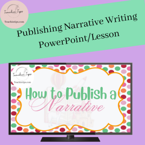 Publishing Narrative Texts Powerpoint/Lesson Creative Writing