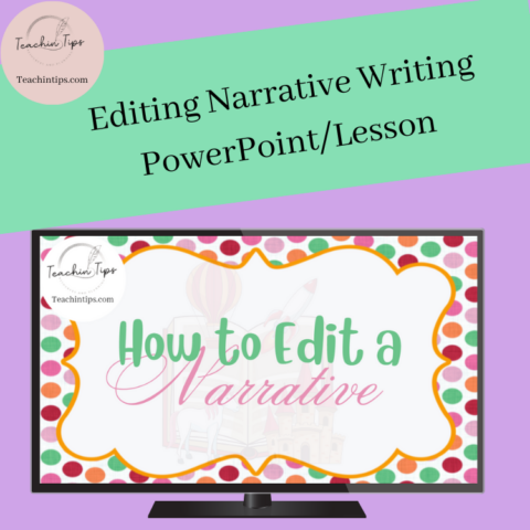 Editing Narrative Texts Powerpoint/Lesson Creative Writing