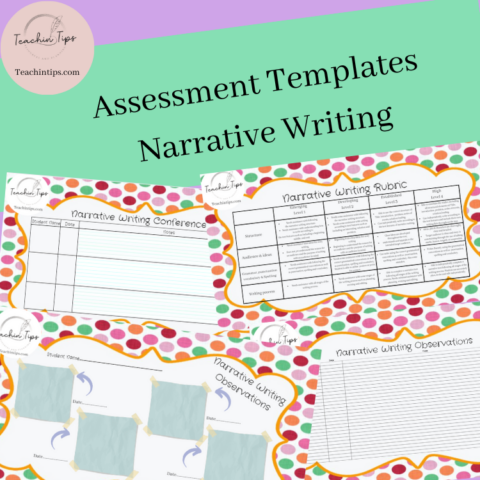 Narrative Writing Assessment Templates