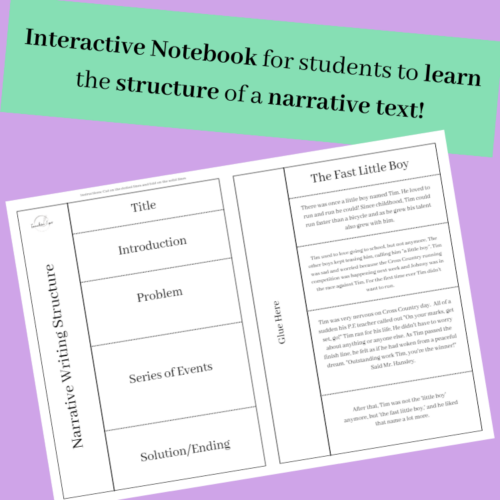 Interactive Notebooks Narrative Writing