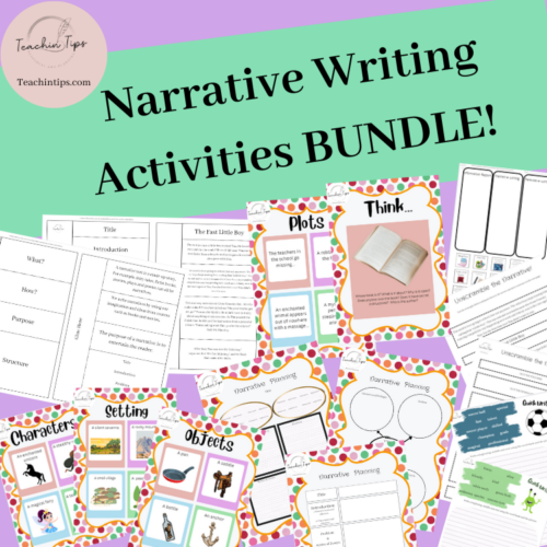Narrative Writing Actvities Bundle | Creative Story Writing Pack!