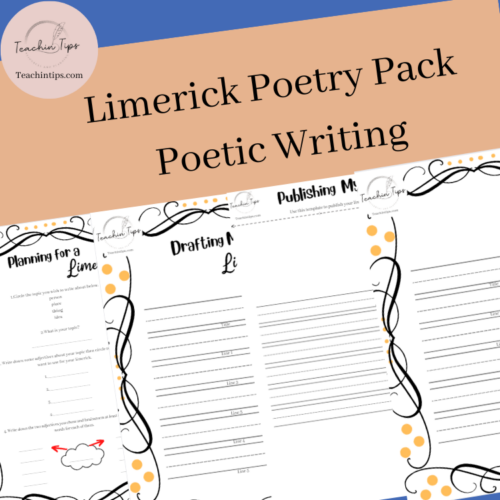 Limerick Poetry Writing Pack | Planning Drafting &Amp; Publishing Limerick Texts