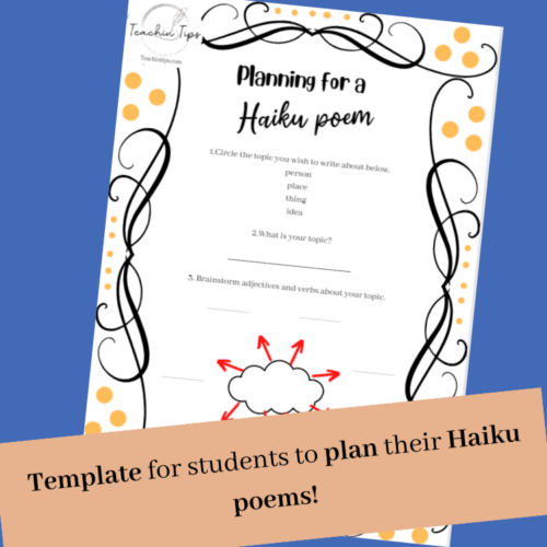Haiku Poetry Writing Pack | Planning Drafting &Amp; Publishing Haiku Poetic Texts