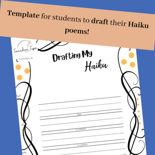 Haiku Poetry Writing Pack | Planning Drafting &Amp; Publishing Haiku Poetic Texts