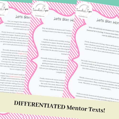 Persuasive Texts Posters Bundle | Opinion Writing Anchor Charts Bundle!