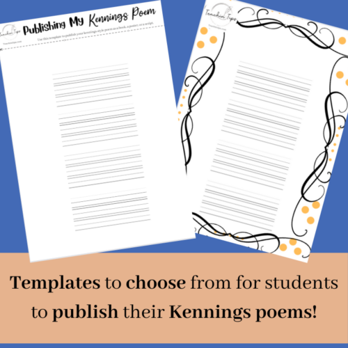 Kennings-Style Poetry Writing Pack | Planning Drafting &Amp; Publishing Poetic Texts